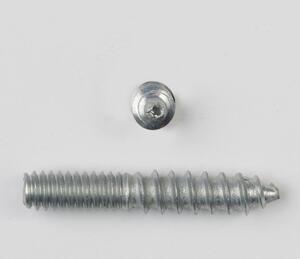 HANGER BOLT ZINC 1/4 X 2-1/2